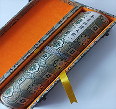 内江市书画装裱案例